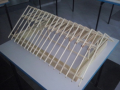 „Drewniane konstrukcje dachowe” wystawa makiet studentów budownictwa  