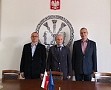 Rektor i prorektor z wizytą w PWSZ w Zamościu